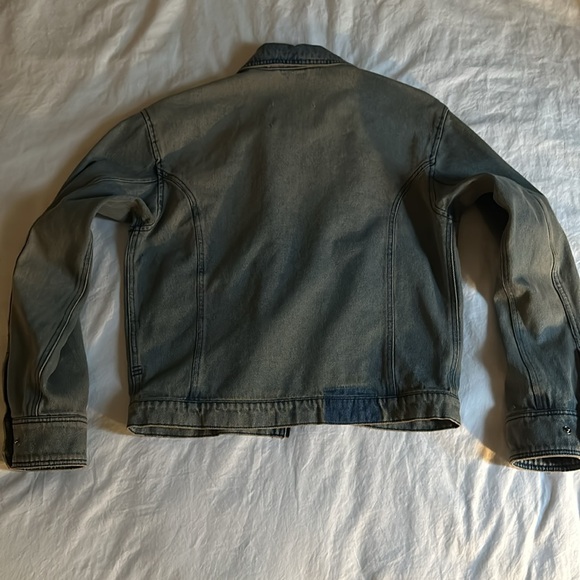 Urban Outfitters Cropped Denim Zip Jacket - Picture 5 of 10